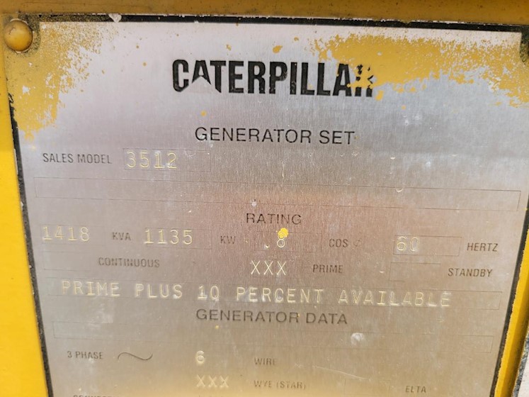 1995 Caterpillar SR-4 - Caterpillar Generators