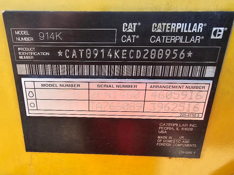 2013 Caterpillar 914K - Caterpillar Loaders