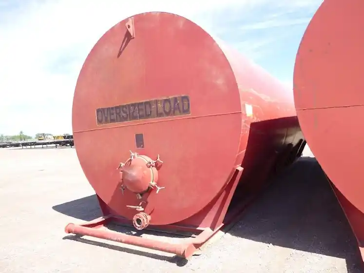 Custom Built 500 Barrel Skid Mounted Frac Tank (2623) for