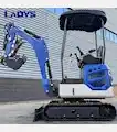 2025 LADYS DY18 Mini Excavator EPA Kubota Engine Diesel Mini Excavators For Sale - LADYS Excavators