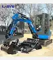 2025 LADYS DY25U Mini Excavator EPA Kubota Engine Diesel Mini Excavators For Sale - LADYS Excavators