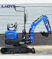 2025 LADYS LA16Pro Mini Excavator EPA Kubota Engine DieselMini Excavators For Sale - LADYS Excavators