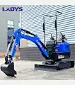 2025 LADYS LA16Pro Mini Excavator EPA Kubota Engine DieselMini Excavators For Sale - LADYS Excavators