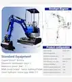 2025 LADYS DY12Pro Mini Excavator EPA Engine Mini Excavator For Sale - LADYS Excavators