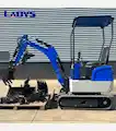 2025 LADYS DY12Pro Mini Excavator EPA Engine Mini Excavator For Sale - LADYS Excavators
