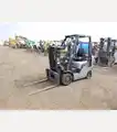  Nissan MCPL02A20LV Warehouse Short Mast Forklift (2468) - Nissan Forklifts