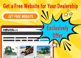 Get a free website for your equipment
