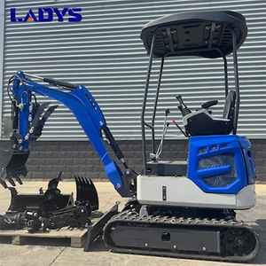 2025 LADYS DY18 Mini Excavator EPA Kubota Engine Diesel Mini Excavators For Sale - LADYS Excavators