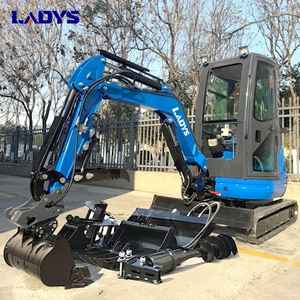 2025 LADYS DY25U Mini Excavator EPA Kubota Engine Diesel Mini Excavators For Sale - LADYS Excavators