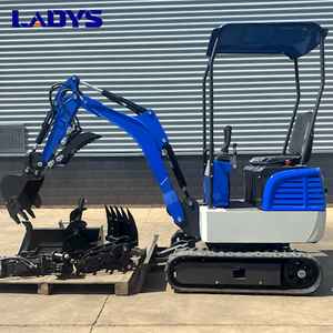 2025 LADYS DY12Pro Mini Excavator EPA Engine Mini Excavator For Sale - LADYS Excavators