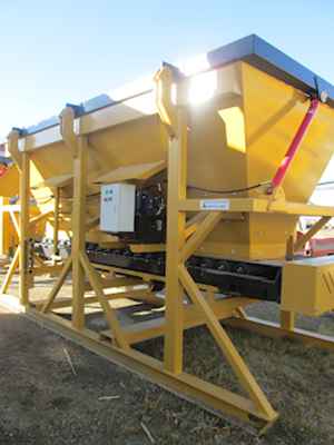 2023 RLC Aggregate Equipment 15 cu/yd skid feeder w/ grizzly option - RLC Aggregate Equipment Aggregate Equipment