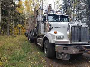 2012 WESTERN STAR Logging Truck + Trailer - WESTERN STAR Other Trucks & Trailers