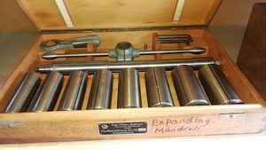  Wolters Expanding Mandrels from 48mm to 65mm (BRAND NEW FROM GERMANY) - Wolters Aggregate Equipment