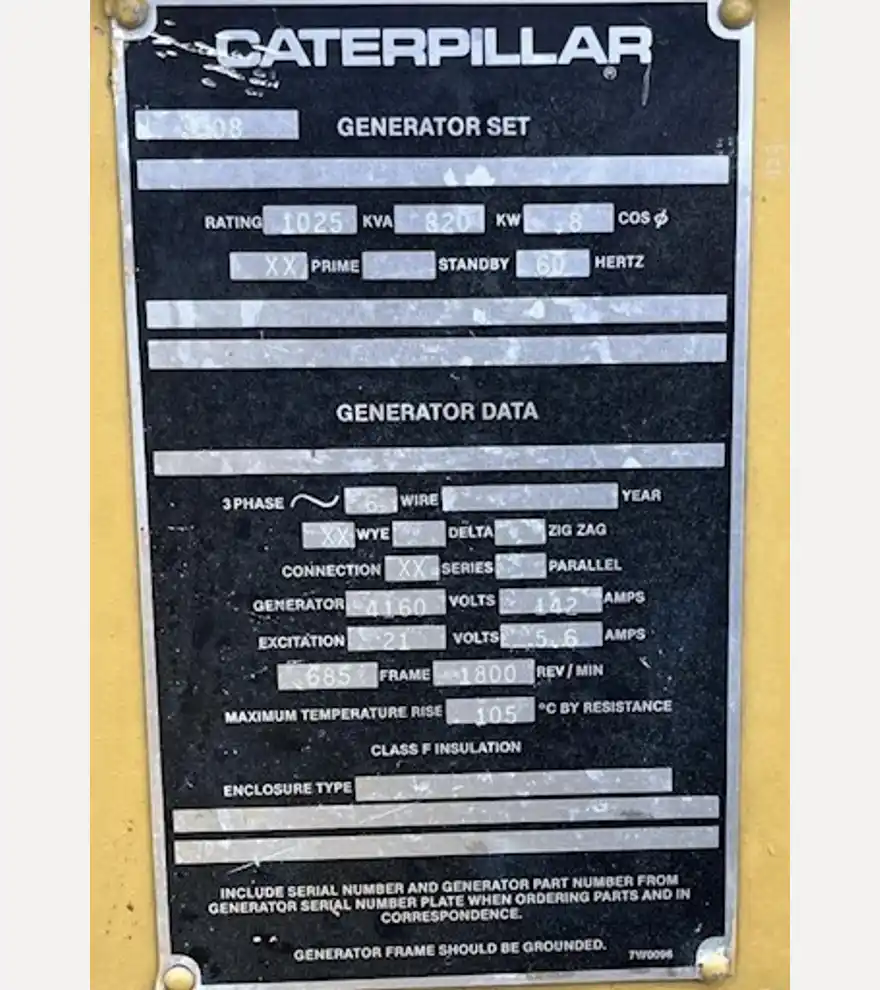  Caterpillar Caterpillar 3508 Diesel Generator Set 800 KW - Caterpillar Generators - caterpillar-generators-caterpillar-3508-diesel-generator-set-800-kw-7ff27f15-7.jpg