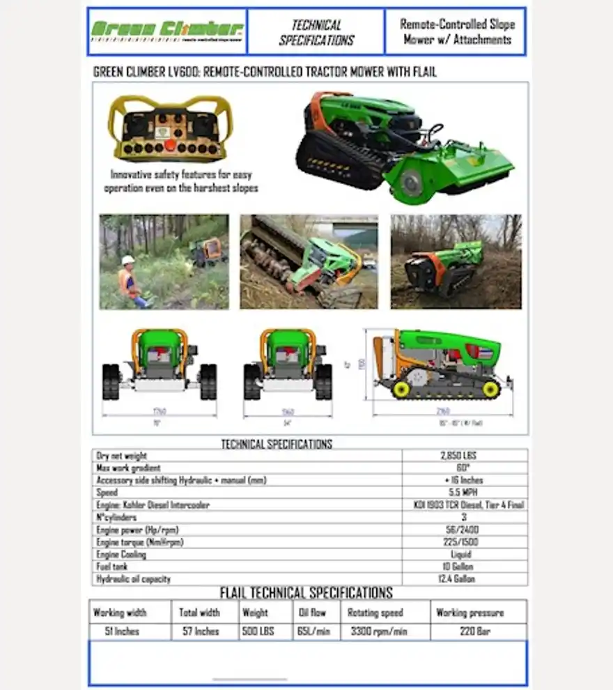 2018 Green Climber LV600 Mower - Green Climber Other Farming Equipment - green-climber-other-farming-equipment-lv600-mower-29215278-1.jpg