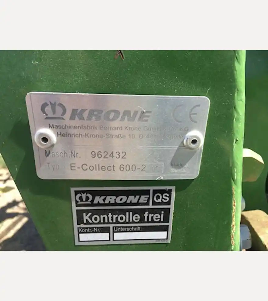 2017 Krone EasyCollect 600-2 (680-1180) - Krone Hay & Forage - krone-hay-forage-easycollect-600-2-680-1180-852bad62-1.JPG