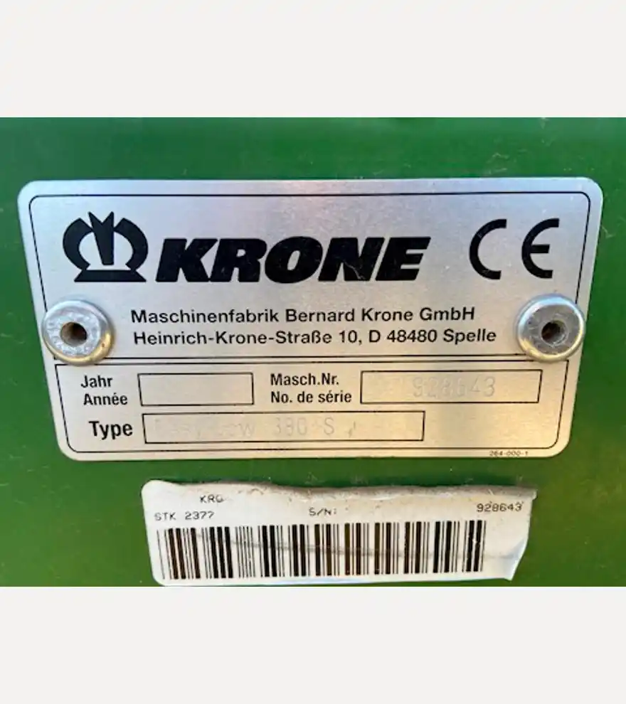 2015 Krone EasyFlow 380 S (480-630) - Krone Hay & Forage - krone-hay-forage-easyflow-380-s-480-630-8772b853-1.jpg