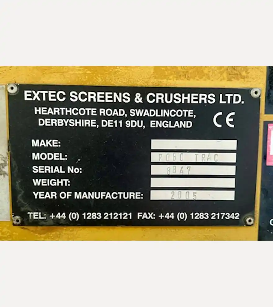 2005 Extec ROBOTRAC - Extec Aggregate Equipment - n-a-aggregate-equipment-robotrac-5b92ddf7-9.jpg
