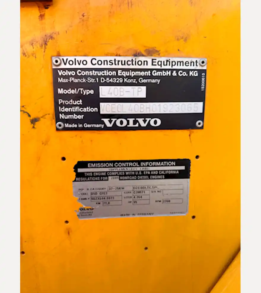 2009 Volvo L40B - Volvo Loaders - volvo-loaders-l40b-dd7ce385-8.jpeg