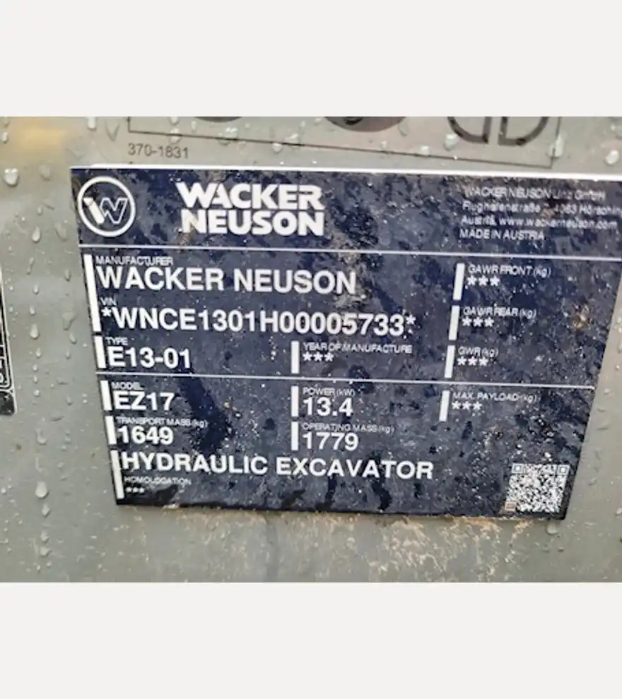 2021 Wacker Neuson EZ17 - Wacker Neuson Excavators - wacker-neuson-excavators-ez17-3463affc-10.jpg