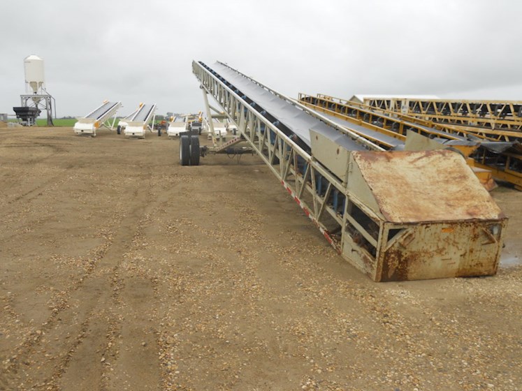  Hikon 36''X75' RADIAL STACKING CONVEYOR - Hikon Aggregate Equipment