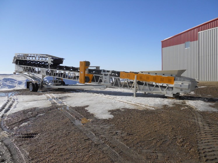  JP 36X100 RADIAL STACKING CONVEYOR - JP Aggregate Equipment