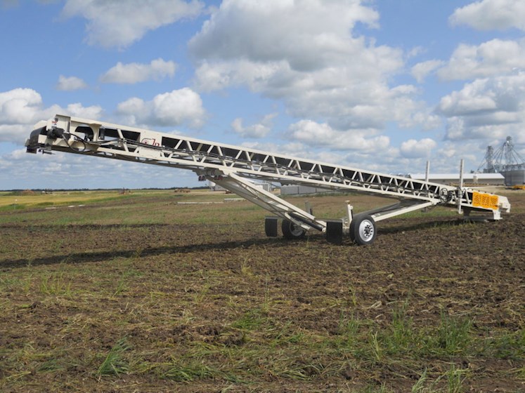  JP 36X60 RADIAL HYDRAULIC CONVEYOR - JP Aggregate Equipment