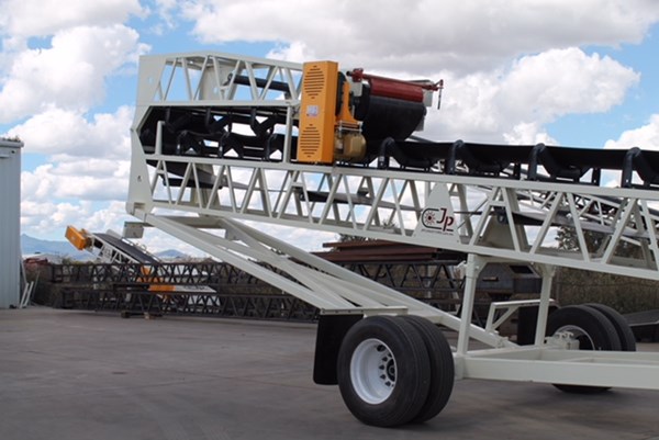  JP 36X80 RADIAL STACKING CONVEYOR - JP Aggregate Equipment