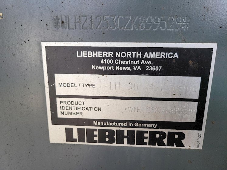 2017 Liebherr LIEBHERR LH30M LITRONIC - Liebherr Excavators