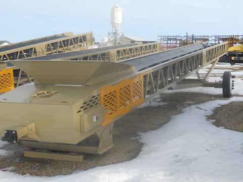  JP 36X80 RADIAL STACKING CONVEYOR - JP Aggregate Equipment