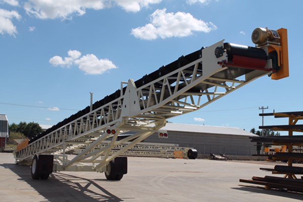  JP 36X60 RADIAL HYDRAULIC CONVEYOR - JP Aggregate Equipment