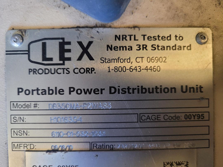 2010 Other LEX 100kw Power Distribution Portable Power Unit - Other Generators