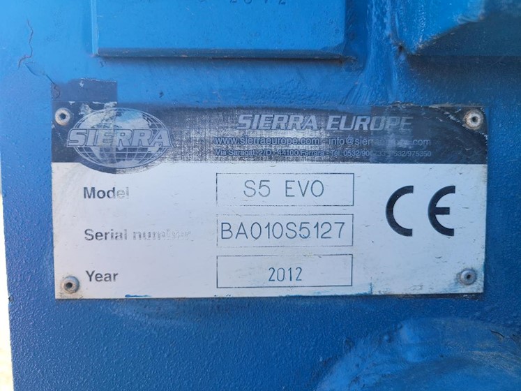 2012 Other 2012 SIERRA S5 EVO ELECTRIC BALER - Other Other Construction Equipment