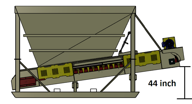  RLC Aggregate Equipment 14 YARD SKID FEEDER - RLC Aggregate Equipment Aggregate Equipment