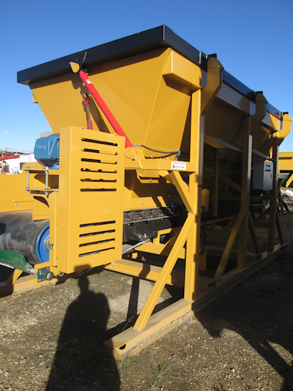 2023 RLC Aggregate Equipment 15 cu/yd skid feeder w/ grizzly option - RLC Aggregate Equipment Aggregate Equipment